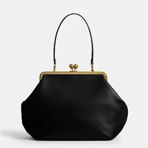 Coach Large Kisslock Frame Bag